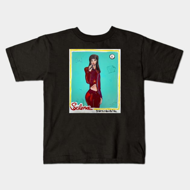 Selena Kids T-Shirt by ElSantosWorld